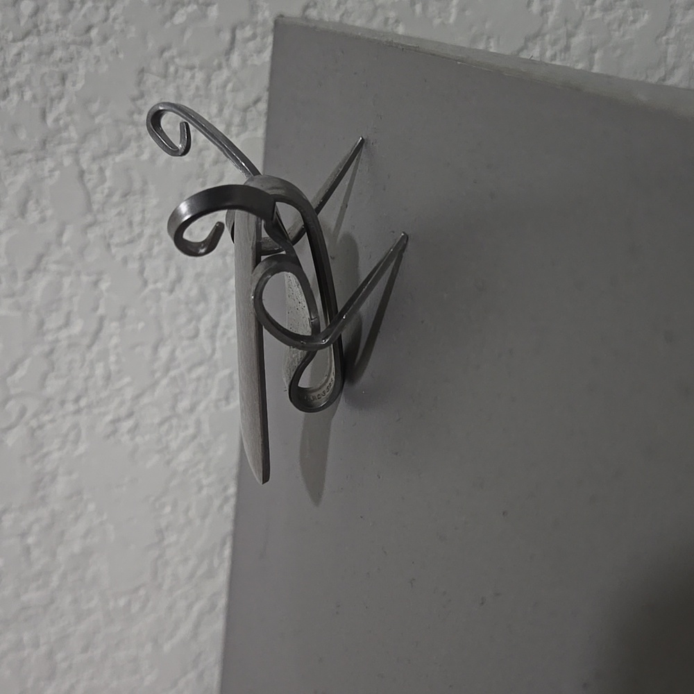 Folded fork bug art